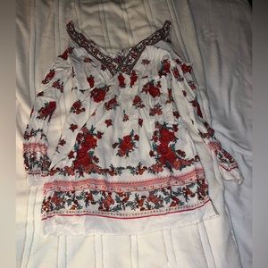 Mini floral forever 21 dress.